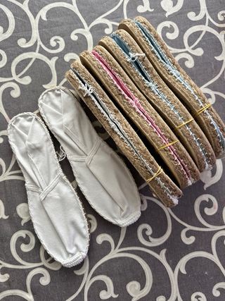 Alpargatas hechas a mano