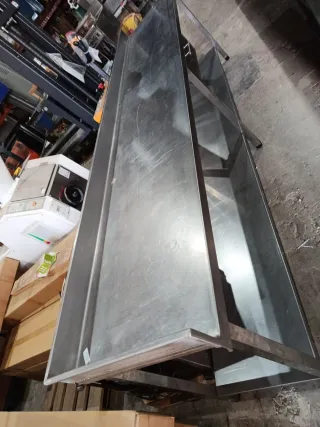 SU MESA ACERO INDUSTRIAL CON CAJÓN 
658746091