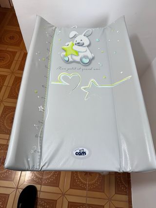 Bañera y cambiador bebé CAM