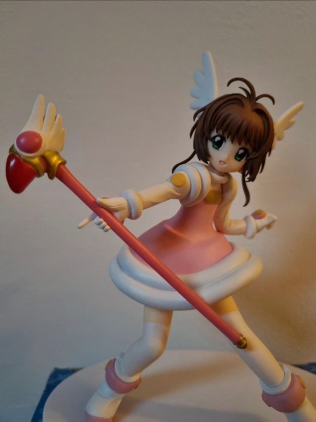 Manga Card captor sakura Cheerful pink Figure