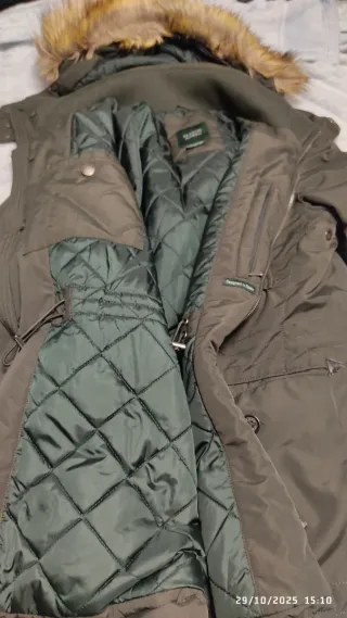 Chaqueta verde hombre