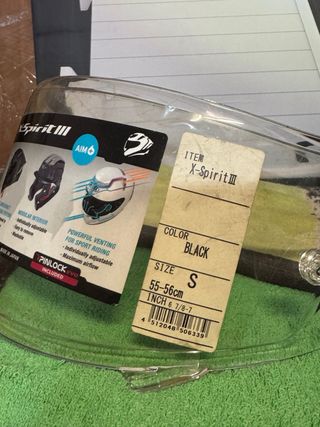 Visera Shoei X-Spirit III Talla S