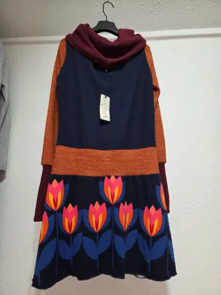Vestido BabaDesign Invierno Flores