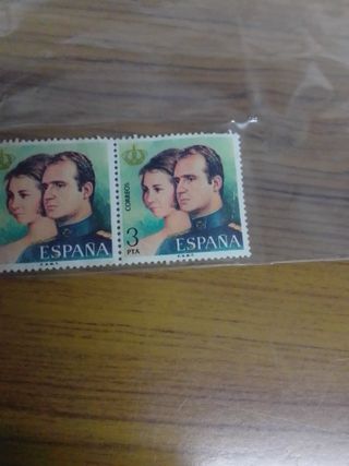 Sellos del emérito con la reina sofia