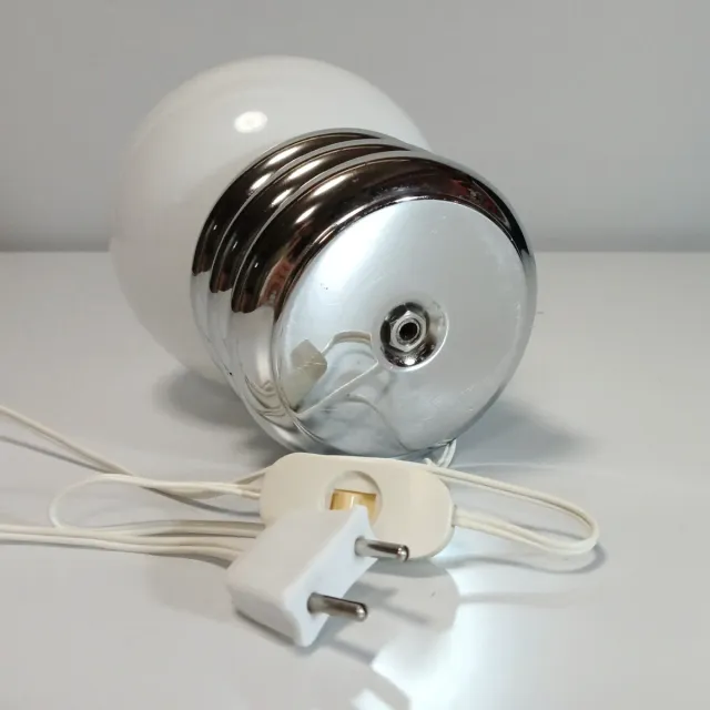 CANDEEIRO DE MESA CROMADO DOS ANOS 70