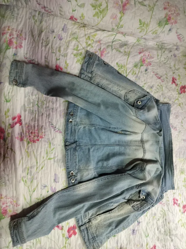 Cazadora vaquera azul