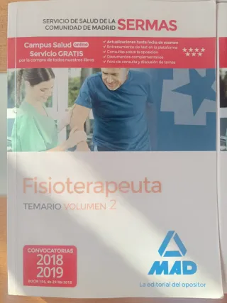 Fisioterapia temario oposición fisioterapeuta