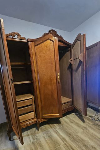 Armario Canario Antiguo Madera Maciza