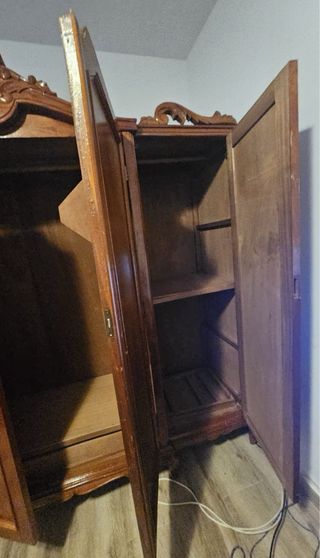 Armario Canario Antiguo Madera Maciza