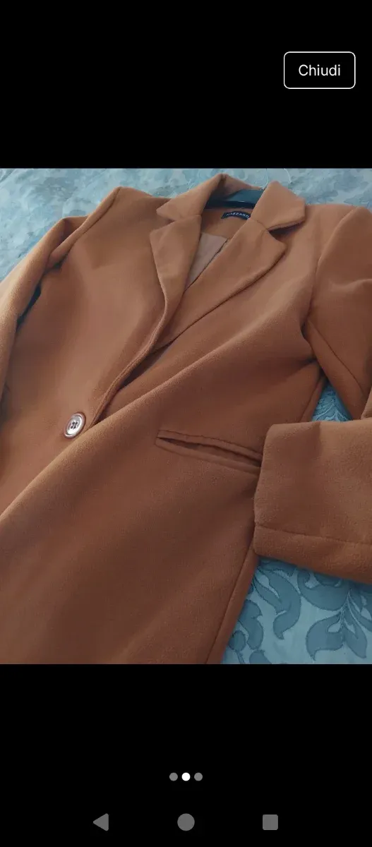 Cappotto marrone usato