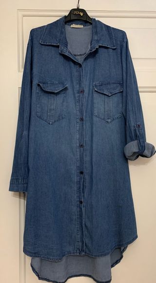 Camicione jeans Kikisix taglia unica vestibilita M