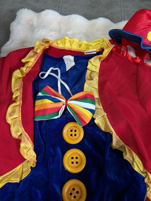 Disfraz Payaso Diabólico Talla Única