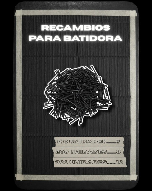 Sticks para mixer de tatuaje
