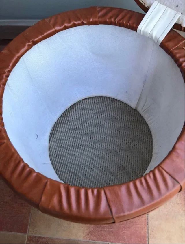 Puff Vintage con Almacenaje (NO NEGOCIABLE)