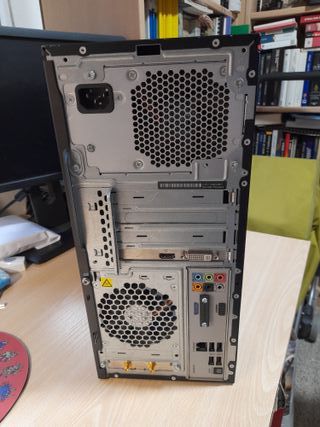 PC Sobremesa HP i5 Negro/Blanco