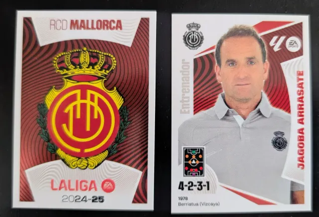 18 Cromos liga 2024-2025 RCD Mallorca