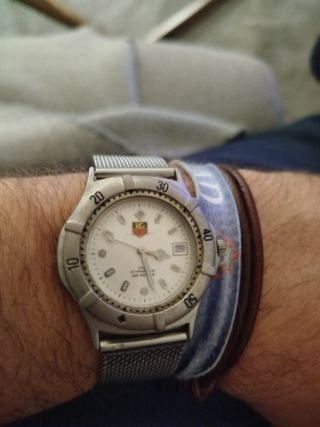 Reloj TAG Heuer Vintage Plata y Blanco
