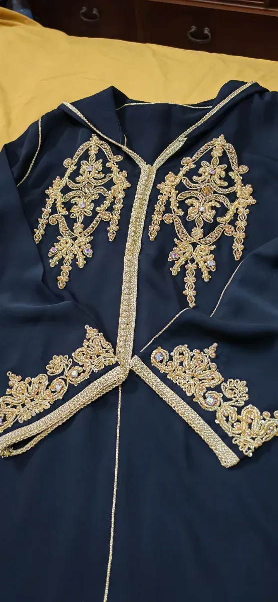 Chilaba nueva bordada talla única