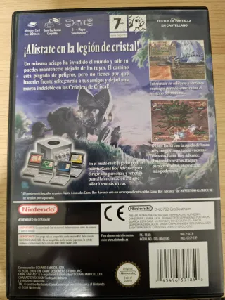 Final Fantasy Crystal Chronicles GameCube PAL