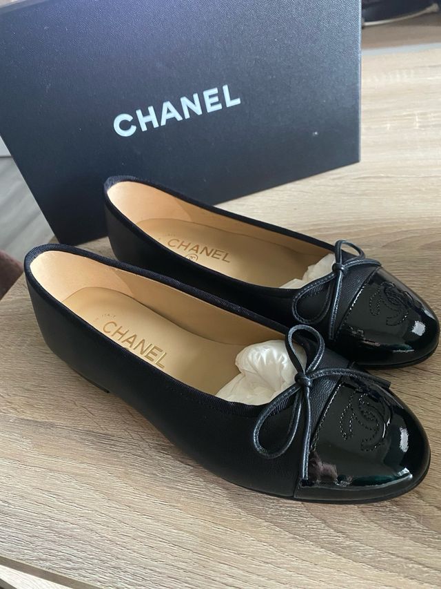 Manoletinas Chanel Negras
