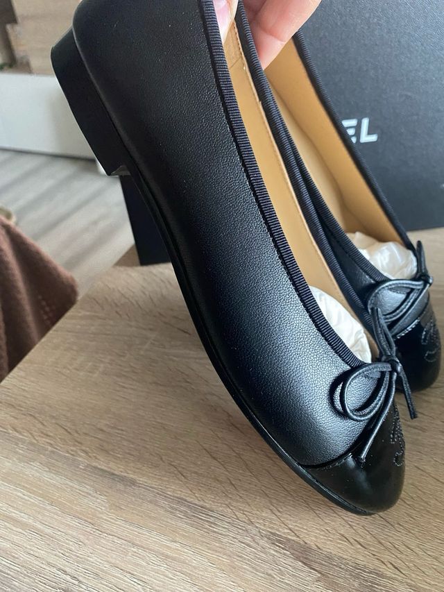 Manoletinas Chanel Negras