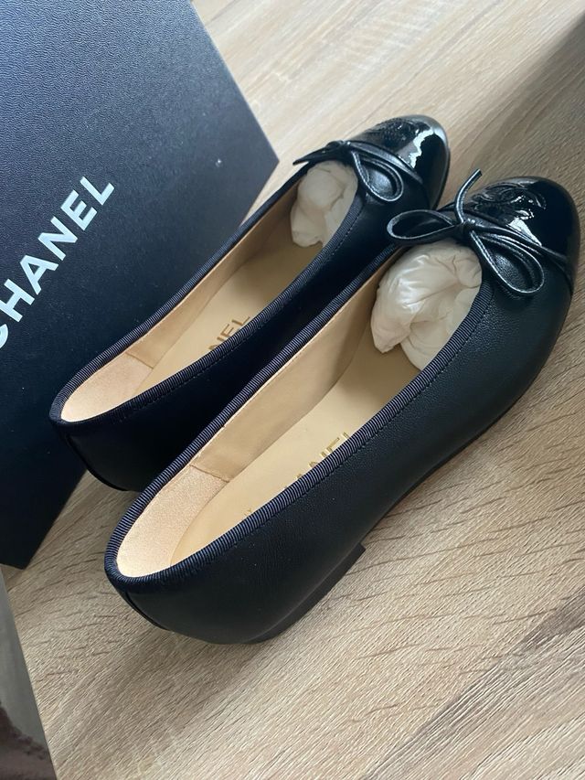 Manoletinas Chanel Negras