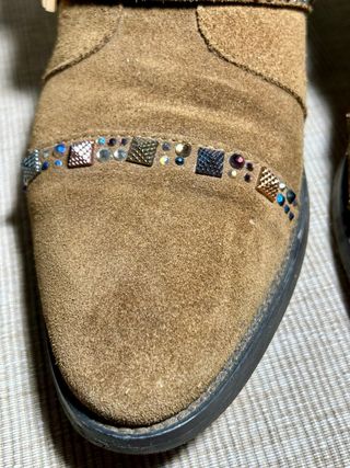 Botines Alma en Pena ante y pedrería