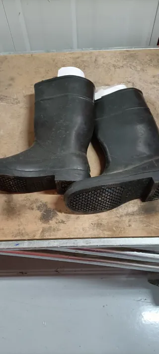 Botas de agua negras