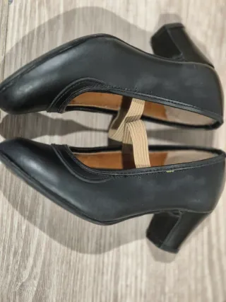 Zapatos de Flamenco Negros para niña