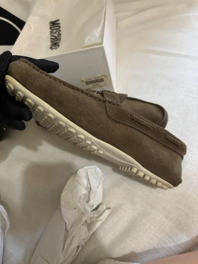 Mocasines Moschino Marrón Talla 39