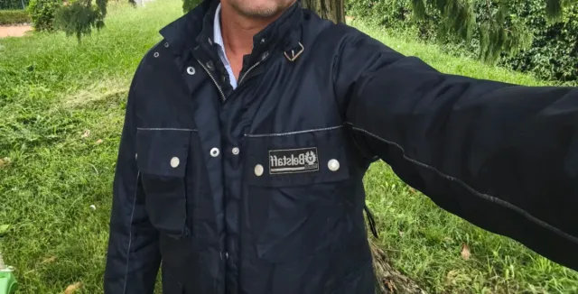 Giacca Belstaff Biker XL Nera Originale