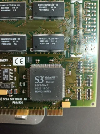 Tarjeta Gráfica S3 Vision968