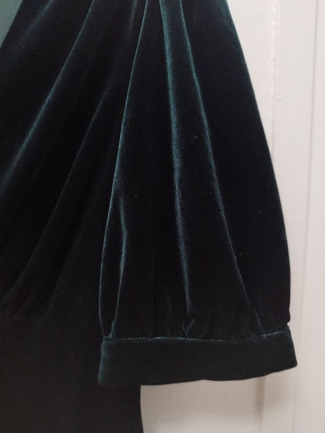 Vestido Terciopelo Verde