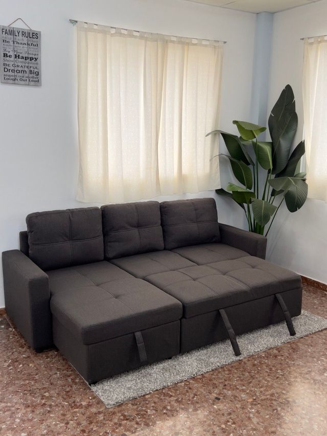 sofa cama barato con almacenaje ! NUEVO 