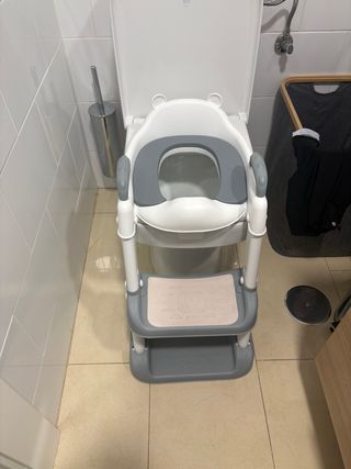 Adaptador WC infantil con escalón