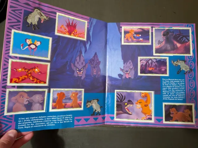 Álbum Cromos El Rey León Panini