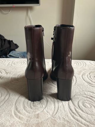 Botines Mango Marrones