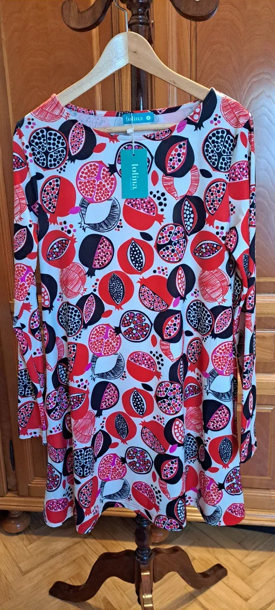 Vestido Lolina estampado granadas