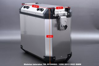 Maletas laterales 78L R1200GS / 1250 2013 2023 BMW