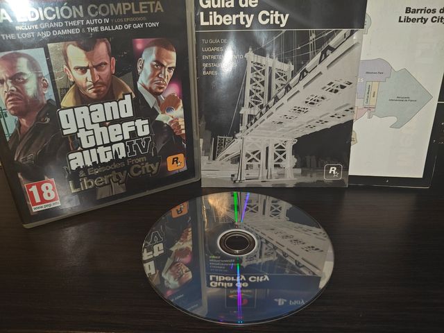 GTA IV Edición Completa + Guía Liberty City