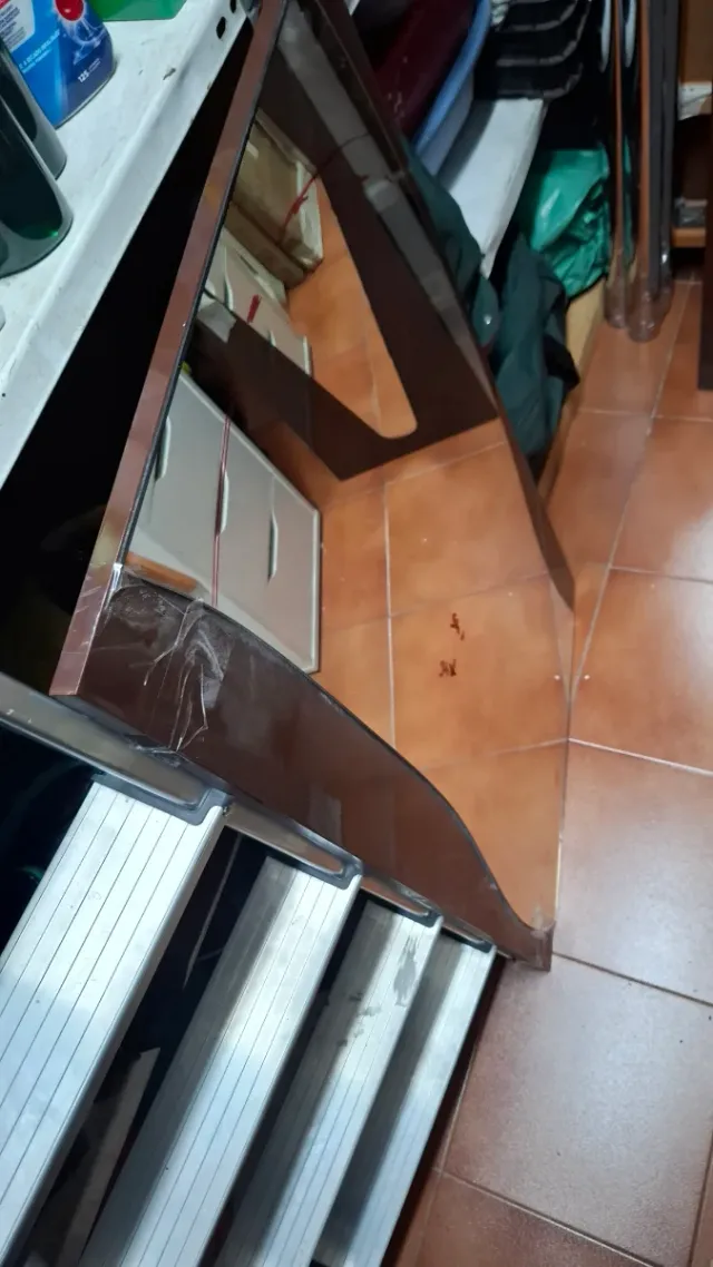 Mueble columna baño y espejo a juego. HASTA 1N