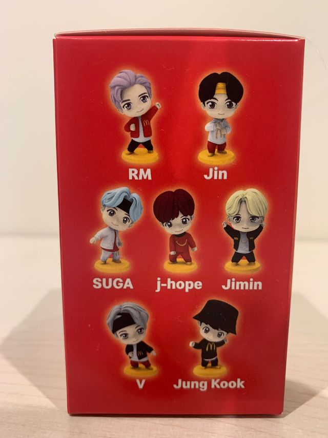 Bambola Jung Kook BTS, collezione TinyTan McDonald's