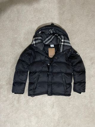 Giubbotto Burberry Nero Taglia M