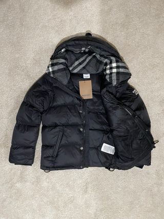 Giubbotto Burberry Nero Taglia M