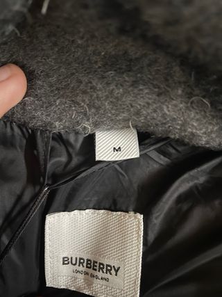 Giubbotto Burberry Nero Taglia M