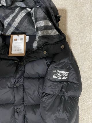 Giubbotto Burberry Nero Taglia M