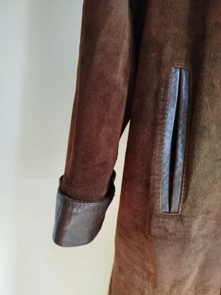 Abrigo ante marrón Talla M/L