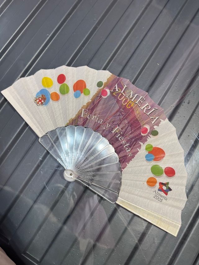 Abanico Feria Almería 2000 e 2005