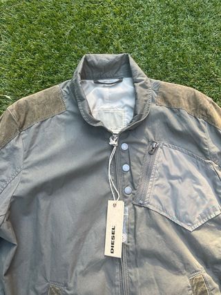 Chaqueta Diesel Y2k Gorpcore Verde Militar