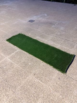 Tira Césped Artificial Verde